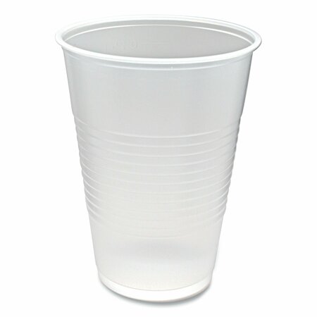 FABRI-KAL RK Ribbed Cold Drink Cups, 10 oz, Clear, 2500PK 9508026